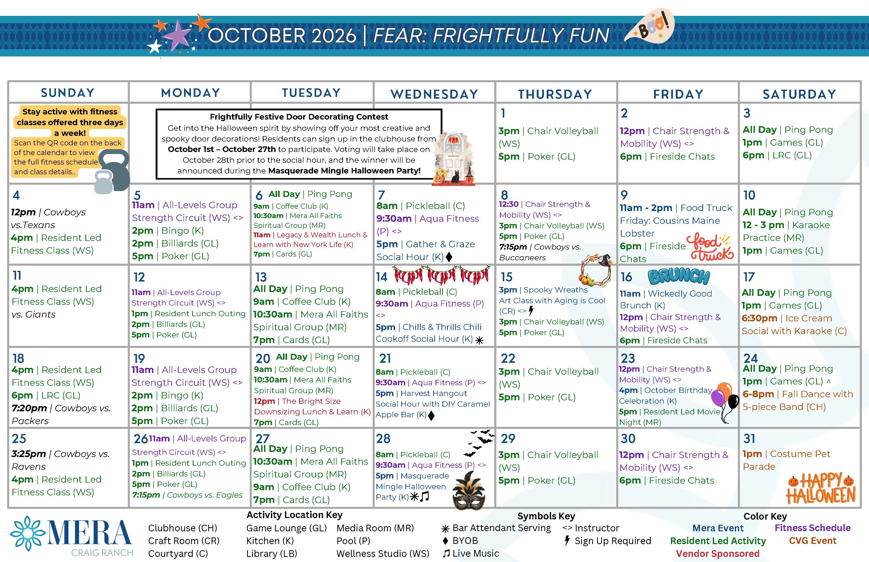 Resident Calendar