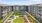 an aerial view of a courtyard and a walkway