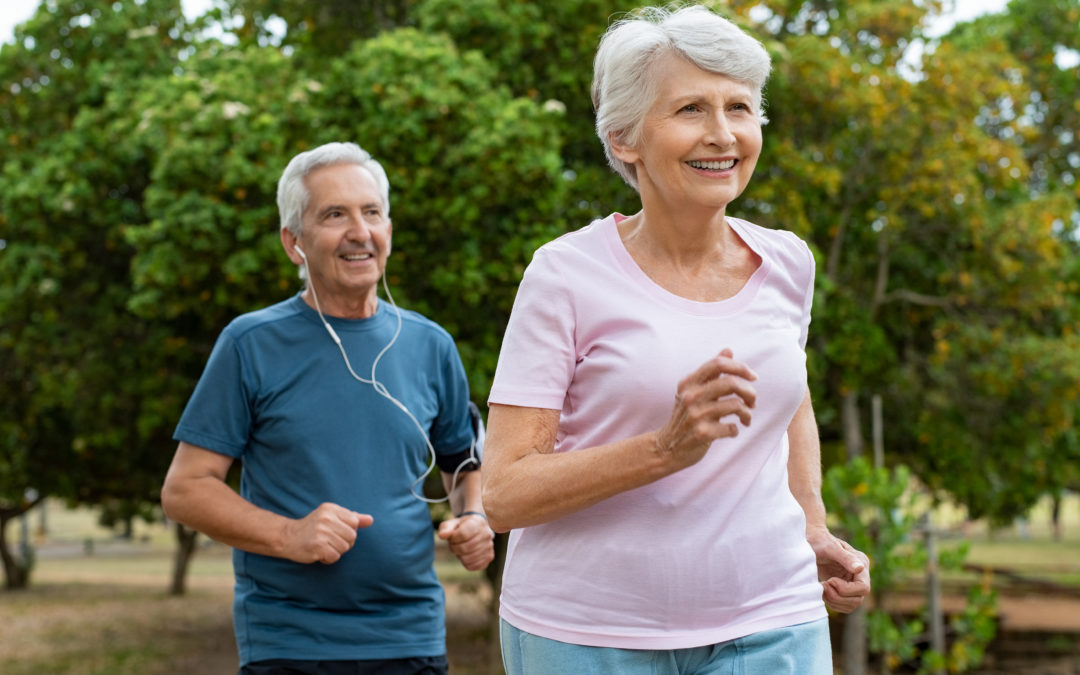 Seniors Walking